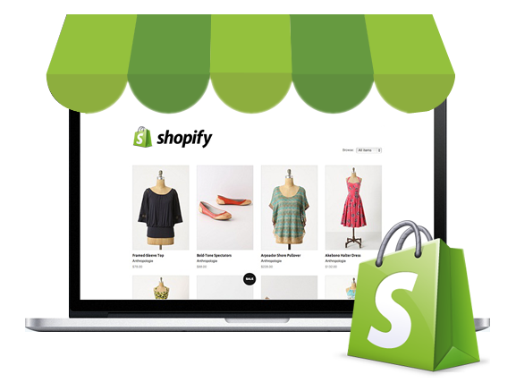 shopify online store-